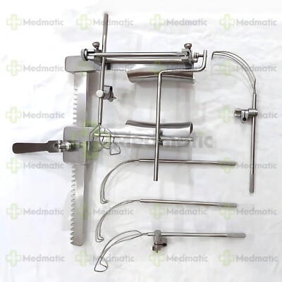 Kit Chirurgical Cooley Cosgrove Retractor - Écarteur Valvulaire Mitral - Neuf, Pakistan
