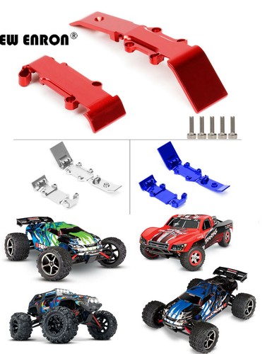 Piastra scivolo anteriore posteriore alluminio 7043 per RC Traxxas 1/16 REVO VXL SUMMIT SLASH - Foto 6 di 69