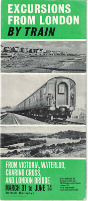 British Railways - Excursions From London By Train 1963