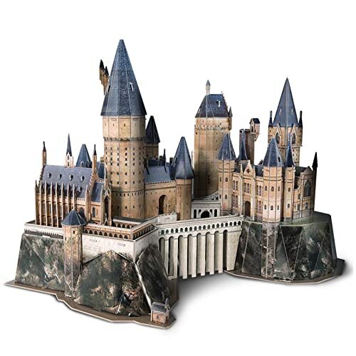 【週末セール】ホグワーツ城 Hogwarts Castle ミニチュア Harry Potter Hogwarts Castle 3D Puzzle - 197 Pieces - 4D