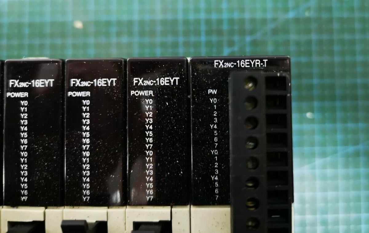 Mitsubishi FX2NC-32MT,FX2NC-16EX*5,FX2NC-16EYT*3,FX2NC-16EYR-T