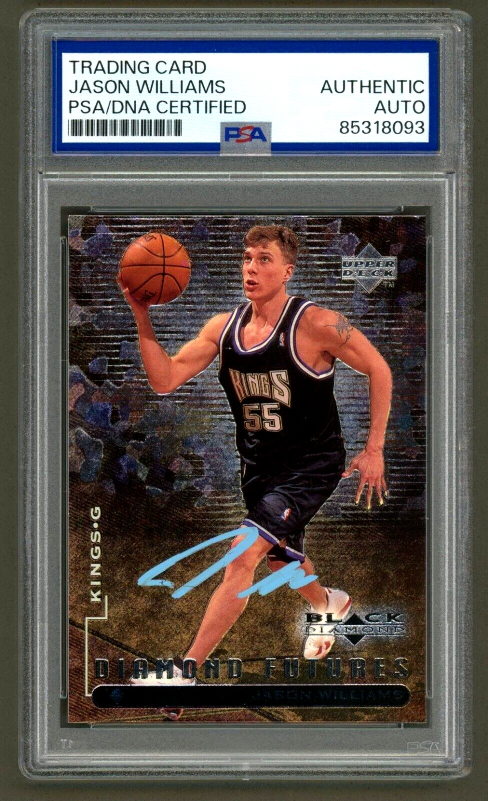 JASON WILLIAMS AUTOGRAPH CARD UPPER DECK