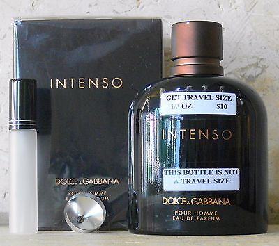 TRAVEL SIZE DOLCE \u0026 GABBANA INTENSO EAU 