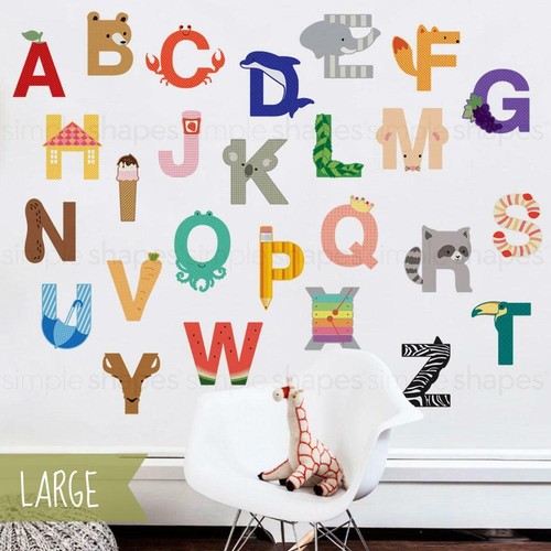 Alphabet Wall Stickers - Bild 7 von 15