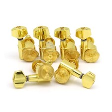 6x Right Handed Gold Electric Guitar Locking Tuning Pegs Tuners Machine Heads