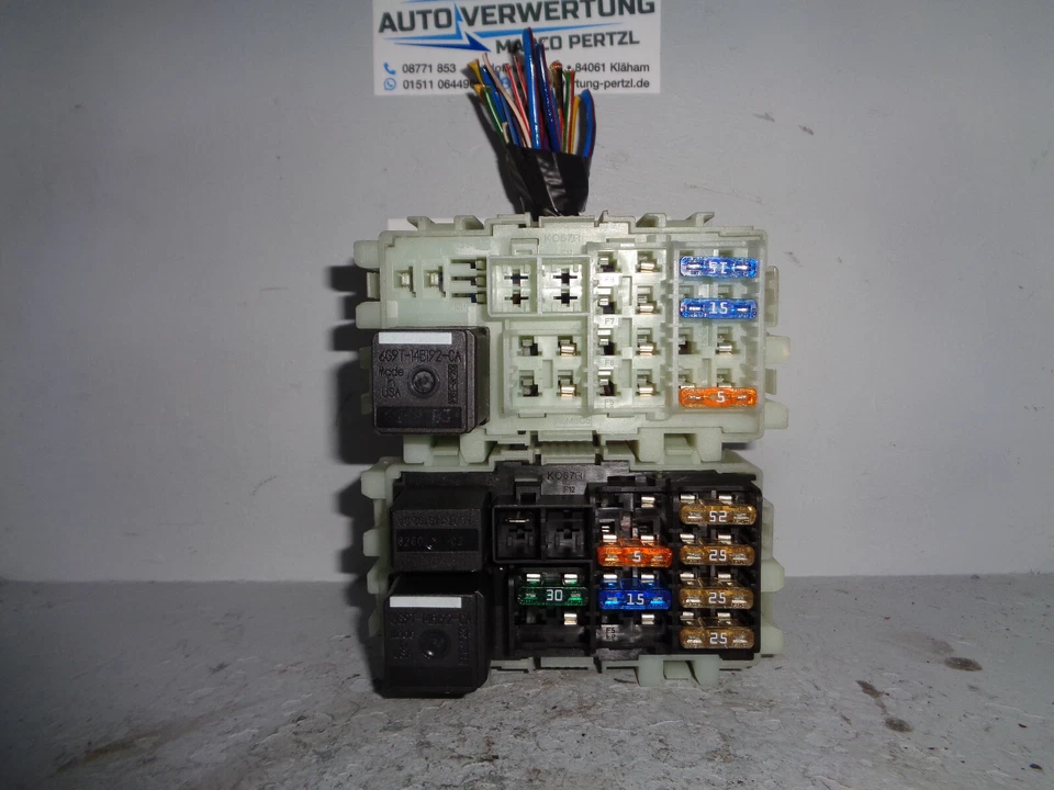 Ford Mondeo Kombi BA7 2.0TDCI Sicherungskasten Delphi 6G9T14K131AA 6G9T14K131BA - Bild 2 von 4