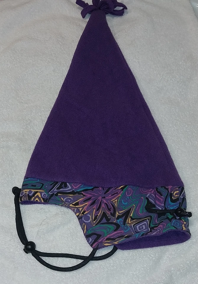 Vintage 90's BULA USA Fleece Ski Snowboard Jester Beanie - Image 3 of 4