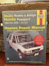Haynes Repair Manual 47017 for Isuzu Rodeo & Amigo and Honda Passport 1989-2002