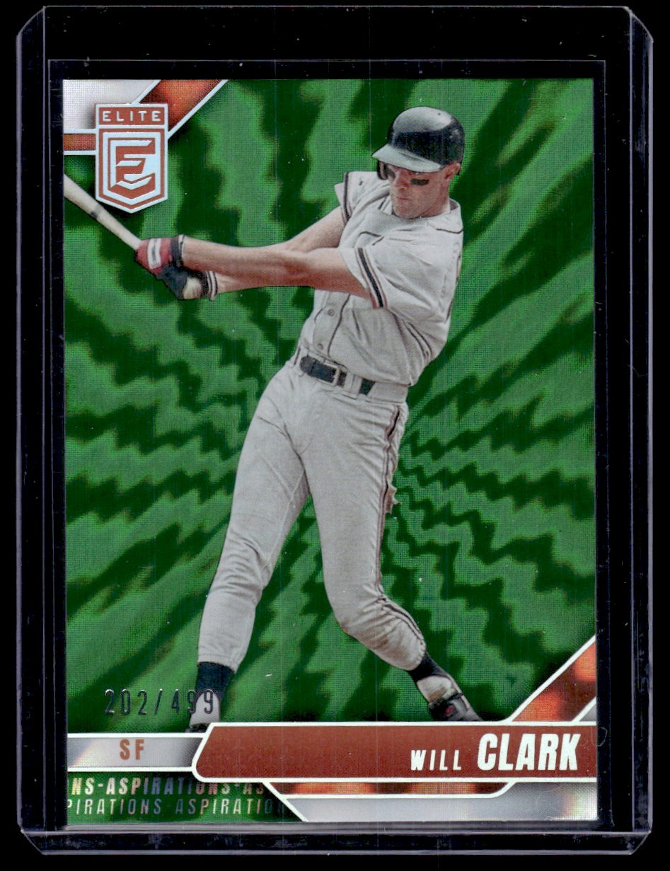 2026 Donruss Elite Aspirations Shimmer San Francisco Giants Will Clark #42 0
