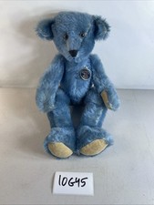 Knickerbocker Mohair Blue Beary 4383 Plush Teddy Bear Jointed w/Tag 9G45