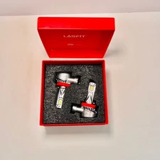 Lasfit LCair H11 H9 H8 LED Headlight Bulb 6000K White 2x Open Box
