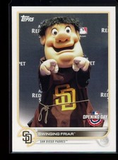 2022 Topps Opening Day #M-18 Swinging Friar Mascots