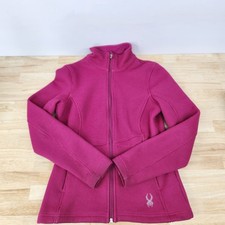 Spyder Core Sweater Fullzip Jacket Womens Size S Pink