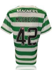 CALLUM MCGREGOR SIGNED CELTIC FC CHAMPIONS 2021/22 HOME SHIRT (ACG CERT AG17585)