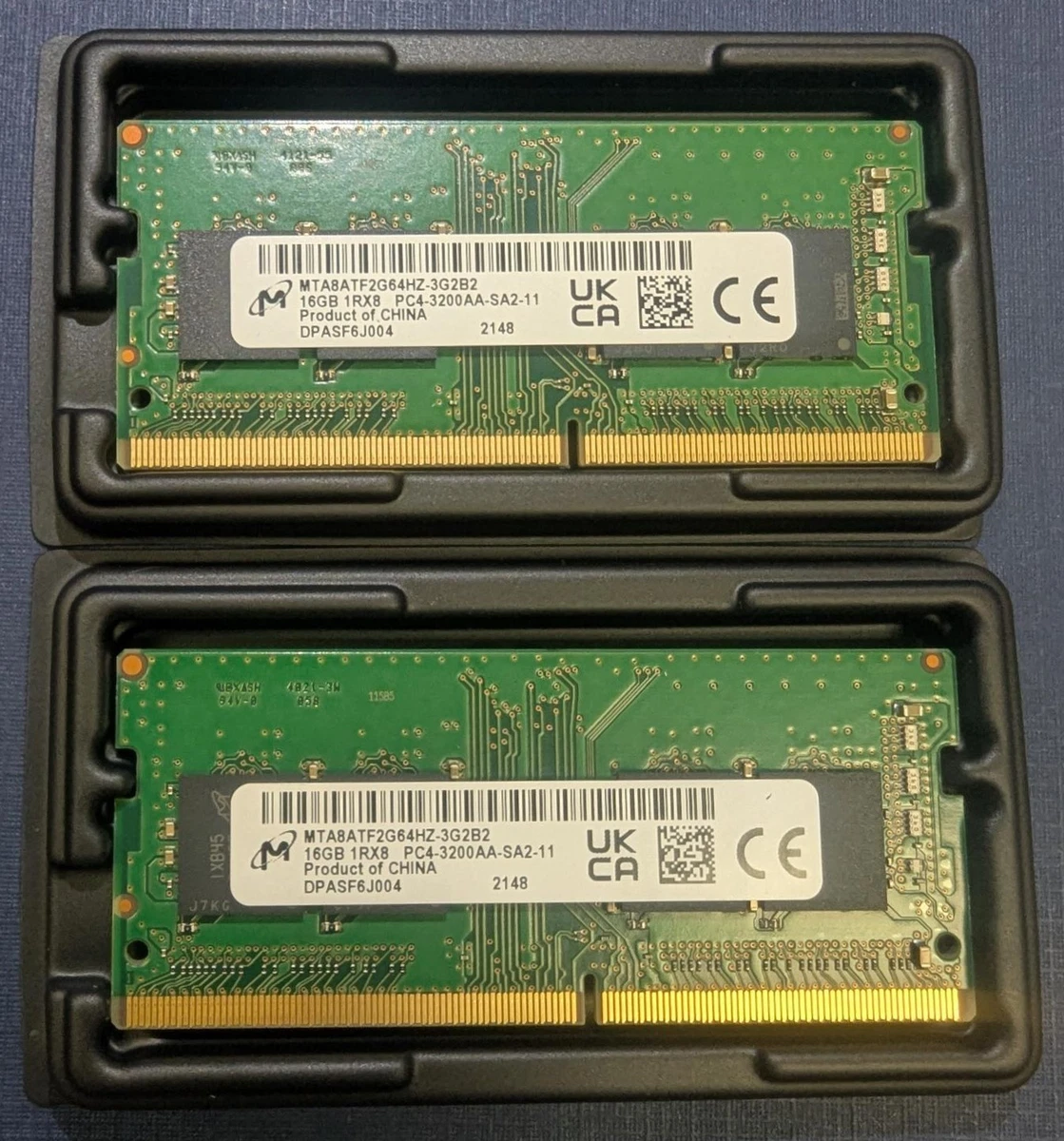 Micron DDR4 SDRAM 32 GB Total Capacity Memory (RAM) for sale | eBay