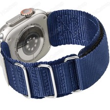 NEW Nylon Strap Band For Apple Watch Series 11-1 SE 1/2/3 Ultra 1/2/3 38mm-49mm