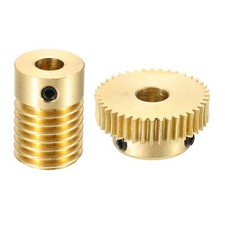 Worm Gear Set 0.5 Module 1:40 Reduction Rate(Gear-6mm Bore, Rod 5mm Bore)