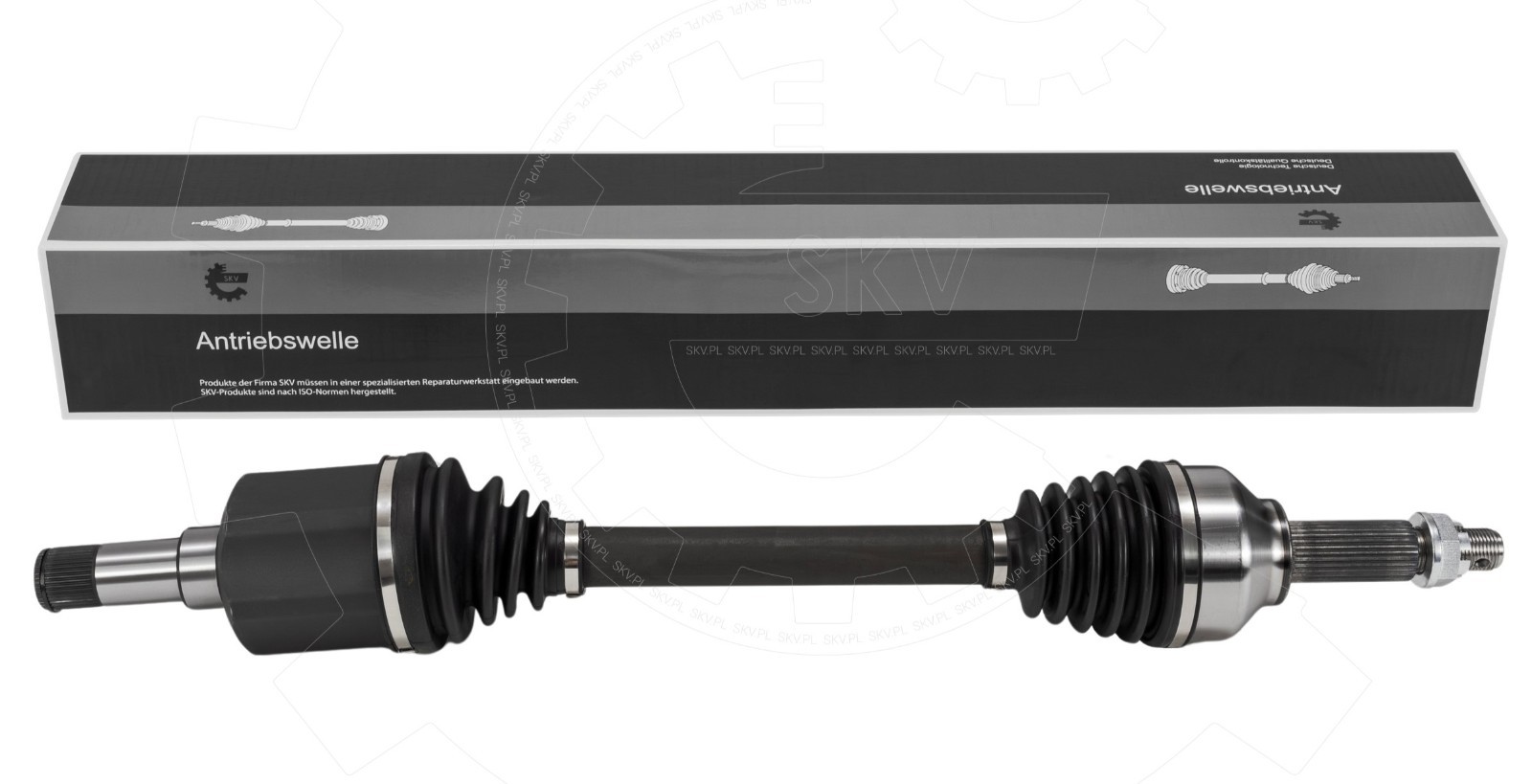 Arbre de transmission Ford Transit V363 anti-vibration en acier forgé renforcé