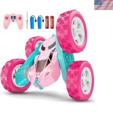 Interactive Pink RC Toy Car for Kids - Enhanc...