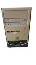 Computer Retro Late 1990s Vintage Pentium 3 750MHz PC Windows 98 Asus Terminator