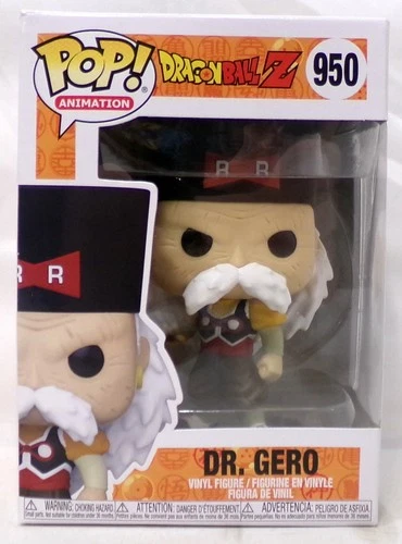 Funko Pop! 950 Dr .Gero Dragon Ball Z  Animation Vinyl Figure New 2021