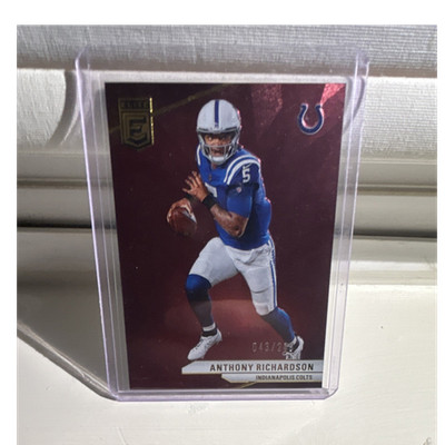Panini 2024 Donruss Elite Football Anthony Richardson Colts #38 Serial /299