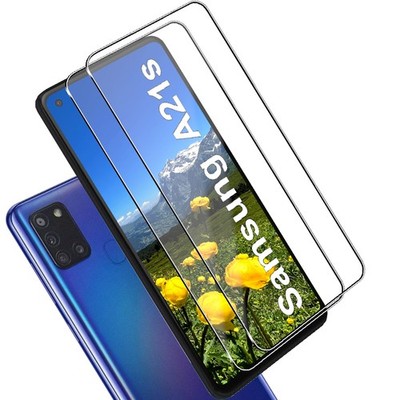 Für Samsung Galaxy A21s Echt Glas Display Schutz Panzerfolie 9H Schutzglas - 2x
