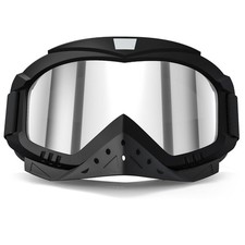 Motorcycle Goggles, Dirt Bike, Ski, ATV Windproof Racing Goggles, for Adults,...