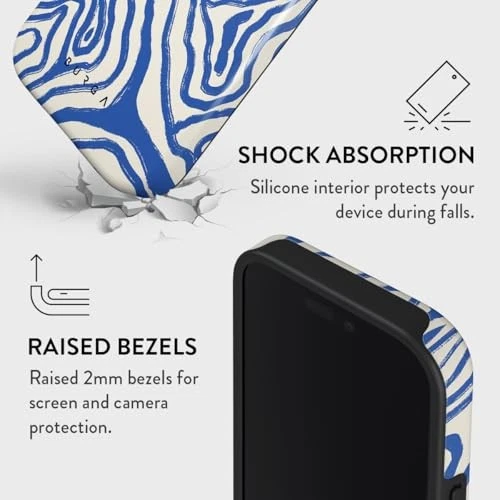 Phone Case for - Cute, Trendy, Aesthetic, Pattern iPhone 16 Pro Seven Seas - Picture 3 of 8