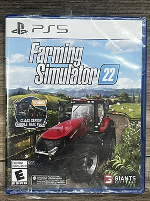 #ad #ad GIANTS Software Farming Simulator 22 PS5 Simulation Farming Bonus CLAAS Pack NEW $24.95
