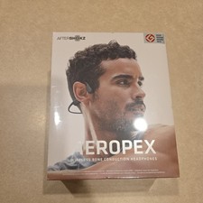 AfterShokz AS800CB Aeropex Open-Ear Wireless Headset - Cosmic Black