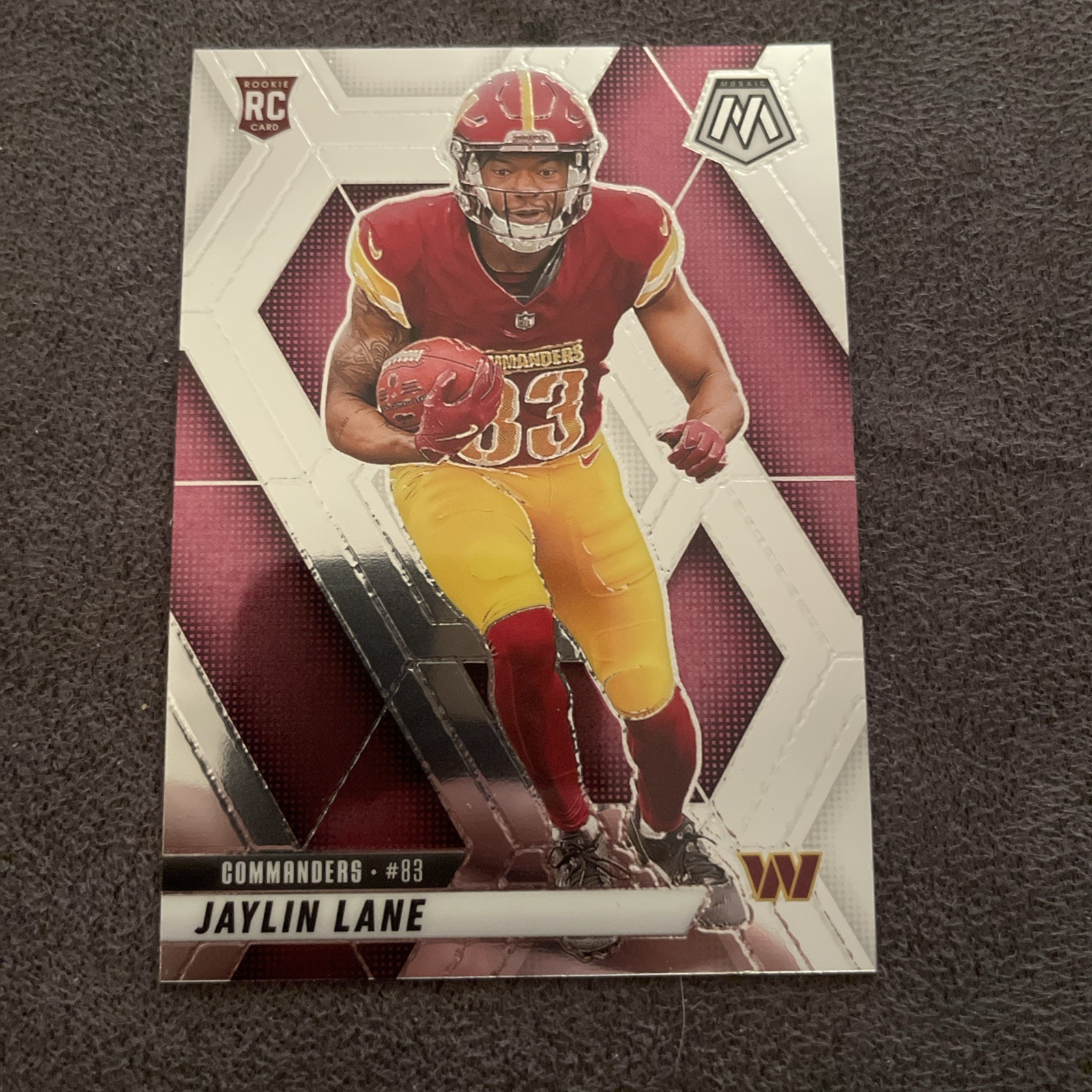 2025 Mosaic Jaylin Lane RC #306 Commanders!!