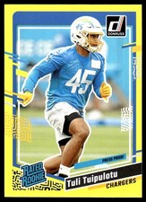 Tuli Tuipulotu 2023 Donruss #354 Chargers Insert ? SEE SCAN! FREE SHIPPING