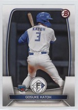 2023 Bowman NPB Nippon Professional Baseball Gosuke Katoh #76 0c4