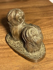 Vintage Heredities Lhasa Apsa Jean Spouse Made In England Dog Figurine