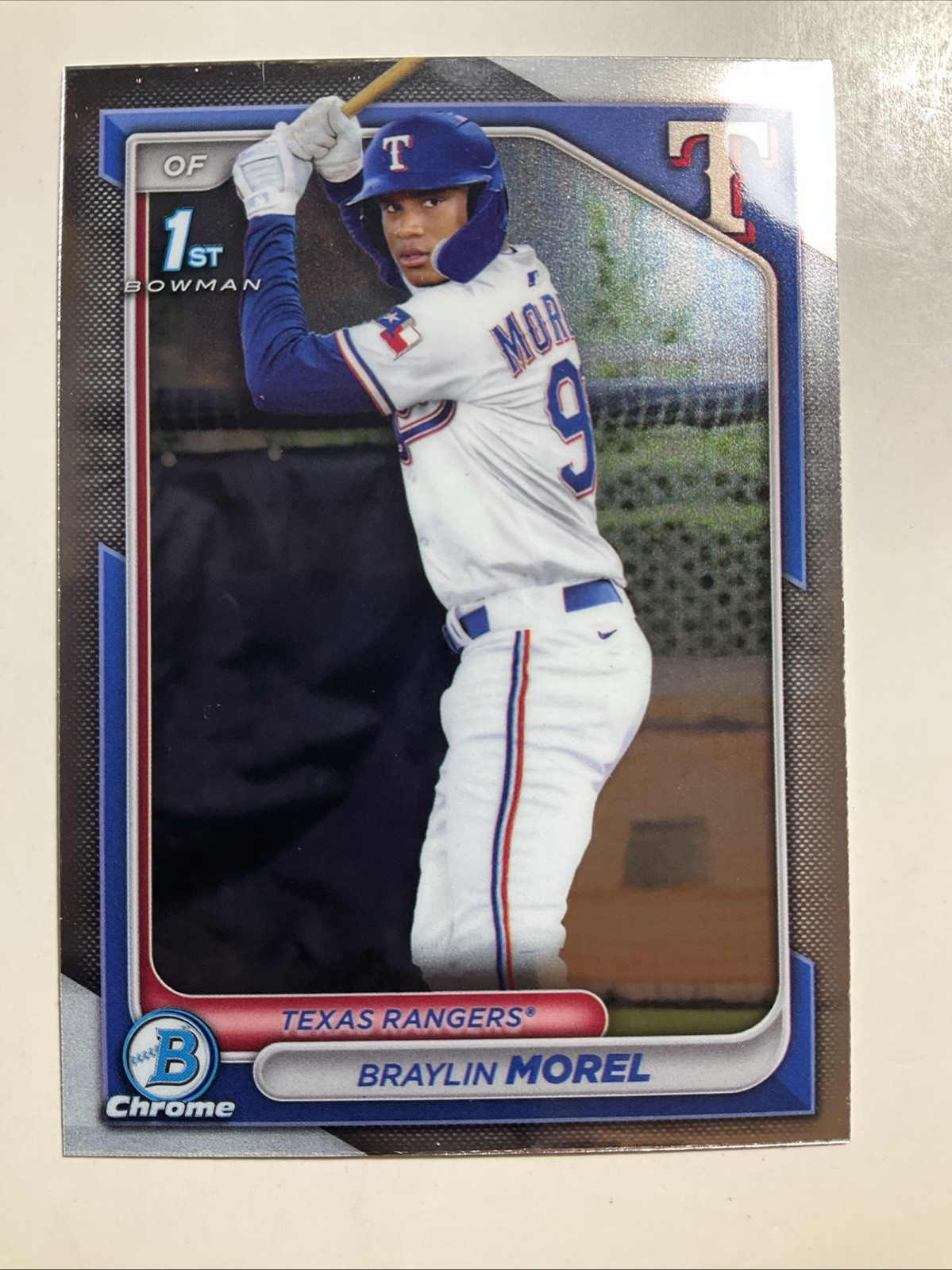 2024 Bowman Chrome Prospects Braylin Morel #BCP-192 (550)