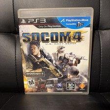 SOCOM 4: U.S. Navy SEALs (Sony PlayStation 3, PS3, 2011) Free Shipping!!!