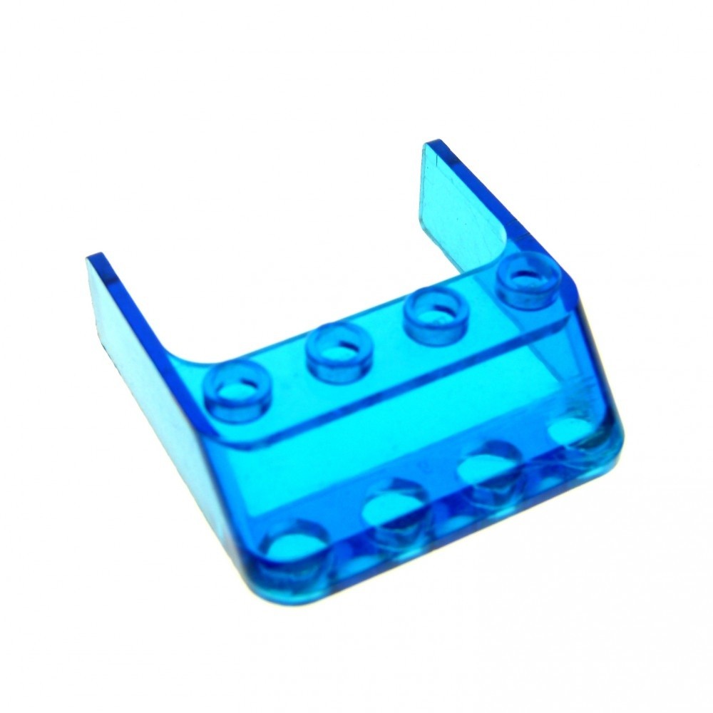 1 x Lego Windshield 4x4x1 Transparent Dark Blue Car Window 6238
