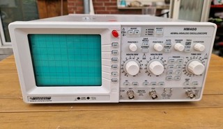 HAMEG HM400 40 MHz 2 Kanal Analog Oszilloskop Rohde & Schwarz – als defekt