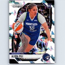 2024 Panini Prizm WNBA Alissa Pili Rookie #83 Ice Prizms Minnesota Lynx