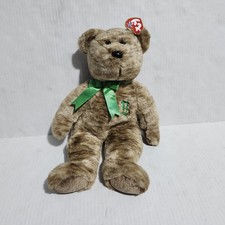 Ty Beanie Buddy Brown Billionaire Teddy Bear Plush Stuffed Animal