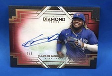 2021 Topps Diamond Icons DIAVG Vladimir Guerrero Jr. Autograph AUTO RED #'D 2/5