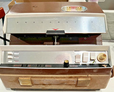 Anscomatic JN-276 Slide Projector, Cover, Manual PARTS ONLY Vintage