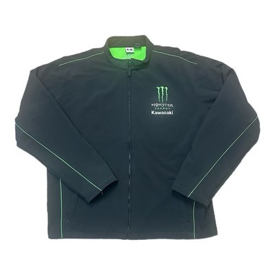 Monster Energy Kawasaki Zip Up Racing Jacket Sz 2XL