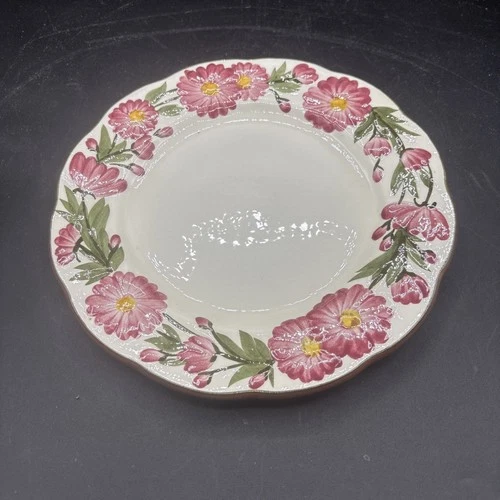 Vintage Stangl Hand Painted Cosmos 10.25” Dinner Plate, Trenton, NJ