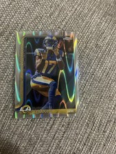 Topps Chrome Davante Adams Wave #165 Los Angeles Rams Football Card