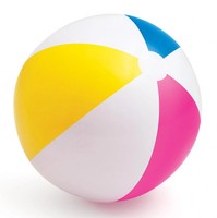 6941057450308 Dmuchana PiłKa PlażOwa O śRednicy 61 Cm Intex 59030 Intex