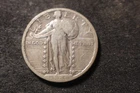 1924-S VF Full Shield Standing Liberty Quarter Nice Coin AR #1