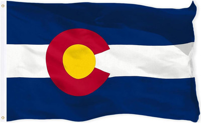3x5 State of Colorado Premium Quality Flag 3'x5' House Banner 2 Grommets