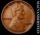 1925 Lincoln Wheat Cent - Scarce  Almost Uncirculated  Better Date  #L4643
